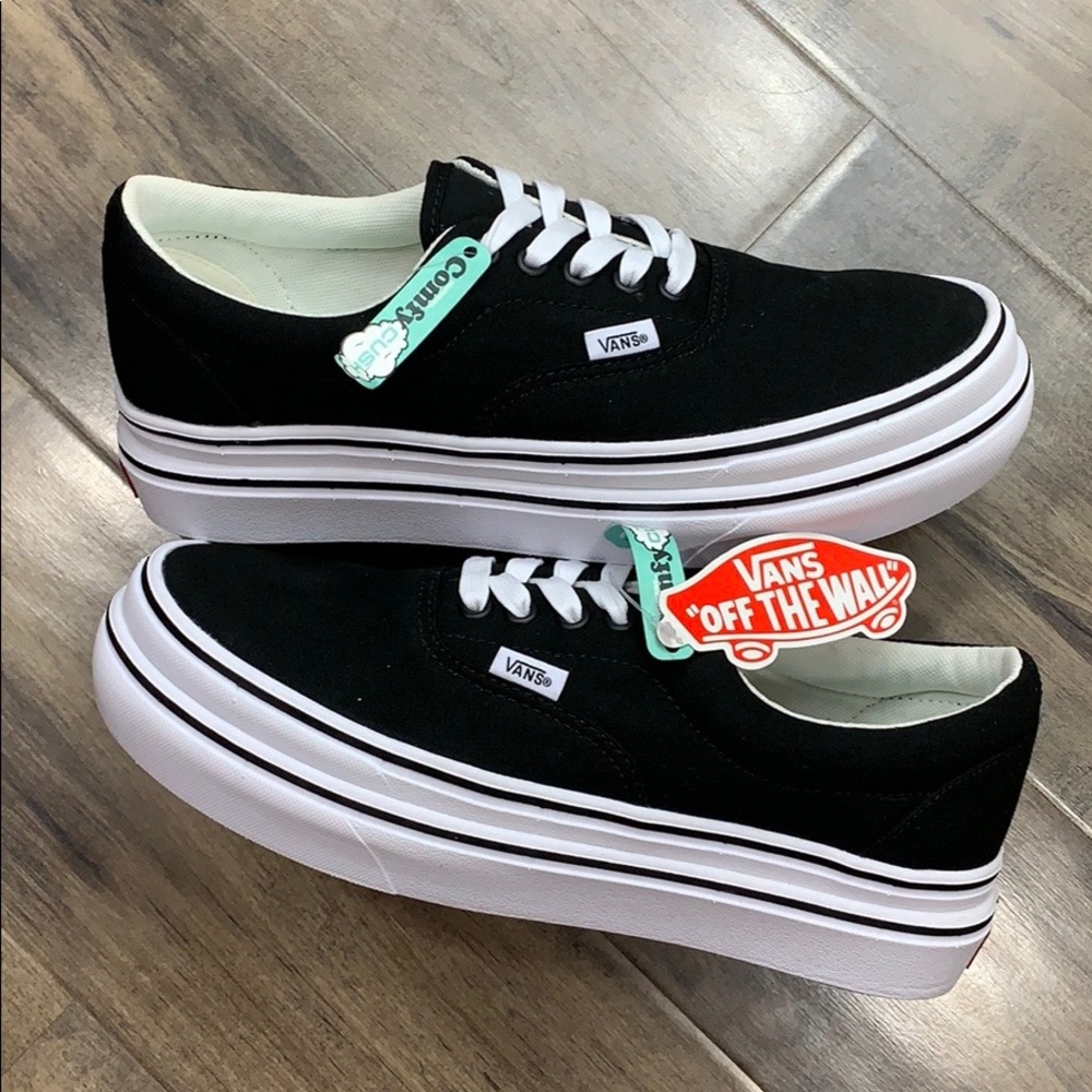 VANS SUPER COMFYCUSH E CANVAS black/true white - Picture 9 of 16